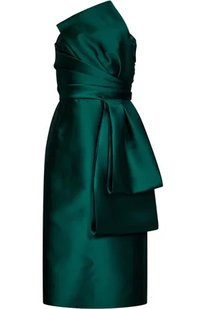 Alberta Ferretti Party Dresses, female, , Size: M Draped Ruffle Dress
