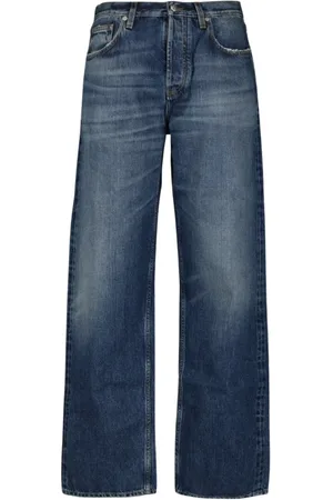 Burberry Straight Jeans, male, , Size: W30 Straight Cut Denim Jeans Washed