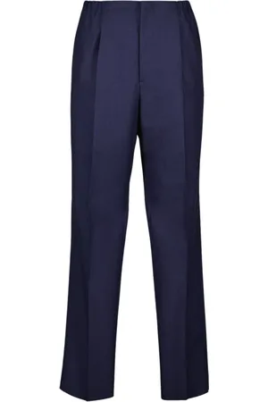 Fendi Straight Trousers, male, , Size: L Pleated Pants Spring-Summer 2024 Men