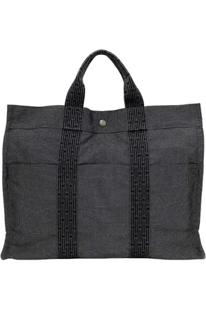 Hermès Pre-owned Tote Bags, female, , Size: ONE SIZE Pre-owned Canvas handbags
