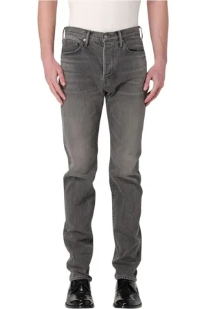Tom Ford Slim-fit Jeans, male, , Size: W31 Modern Grey Straight Leg Jeans