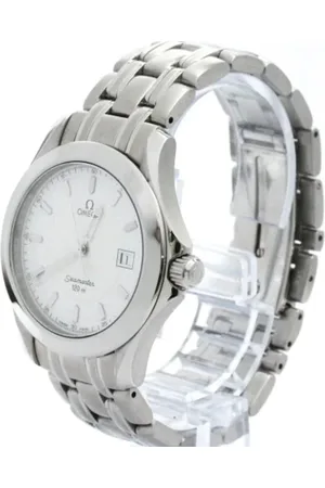 Omega Pre-owned Watches, male, , Size: ONE SIZE Pre-owned Stainless Steel watches