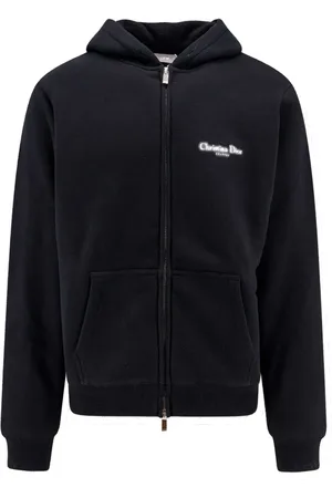 Dior Zip-throughs, male, , Size: 2XL Logo Hooded Sweatshirt