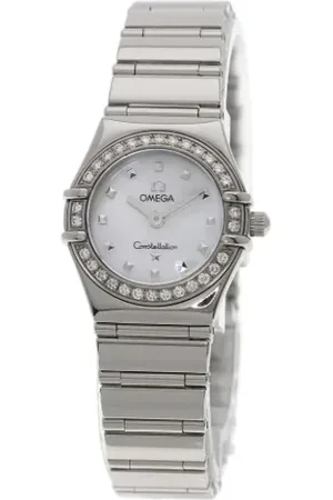 Omega Pre-owned Watches, female, , Size: ONE SIZE Pre-owned Stainless Steel watches