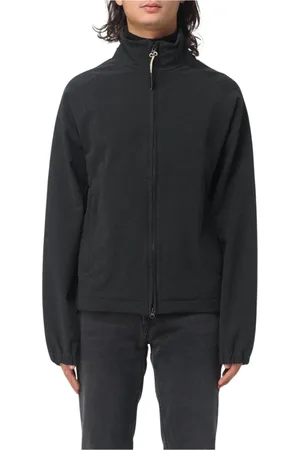 GR10K Light Jackets, male, , Size: M Textured Zip-Up Jacket
