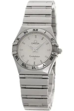Omega Pre-owned Watches, female, , Size: ONE SIZE Pre-owned Stainless Steel watches