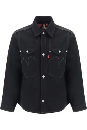 JUNYA WATANABE Light Jackets, male, , Size: M Classic Wool Shirt with Button Closure