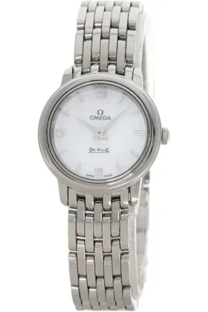 Omega Pre-owned Watches, female, , Size: ONE SIZE Pre-owned Stainless Steel watches