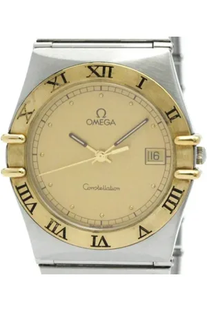 Omega Pre-owned Watches, male, , Size: ONE SIZE Pre-owned Stainless Steel watches