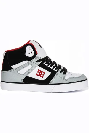 Dcshoes Sneakers, male, , Size: 9 US Winter High-Top Boots in White Black Red