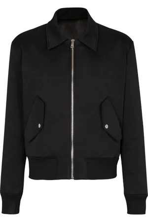 Balmain Bomber Jackets, male, , Size: L Cotton bomber jacket with vintage logo
