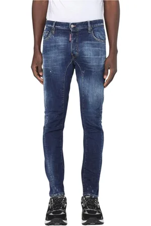 Dsquared2 Skinny Jeans, male, , Size: 3XL Cool Distressed Skater Jeans