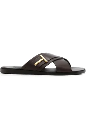 Tom Ford Sliders, male, , Size: 6 US Casual Beach Sandals