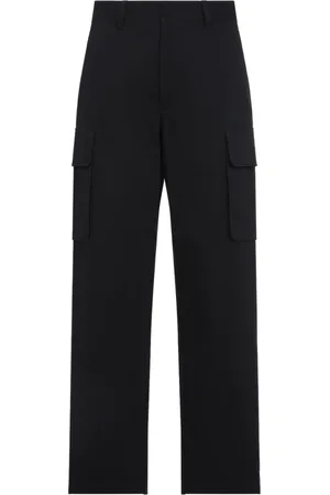 Givenchy Straight Trousers, male, , Size: L Cotton Trousers for Men