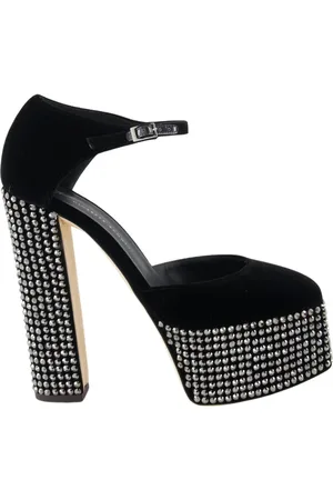 Giuseppe Zanotti Pumps, female, , Size: 8 1/2 US Baby Strass Pumps with Crystal Embellishments