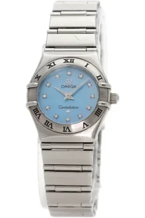 Omega Pre-owned Watches, female, , Size: ONE SIZE Pre-owned Stainless Steel watches