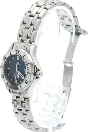 Omega Pre-owned Watches, female, , Size: ONE SIZE Pre-owned Stainless Steel watches