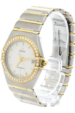 Omega Pre-owned Watches, male, , Size: ONE SIZE Pre-owned Stainless Steel watches