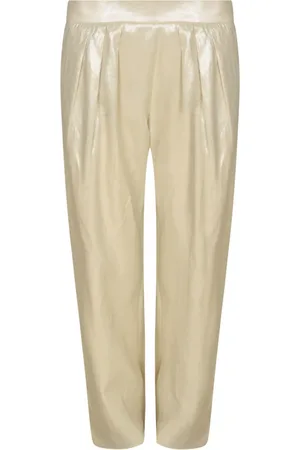 Giorgio Armani Slim-fit Trousers, female, , Size: M Elegant Trousers for Men