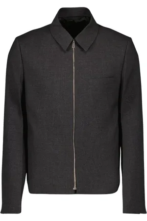 Givenchy Light Jackets, male, , Size: M Wool Zip-Up Jacket