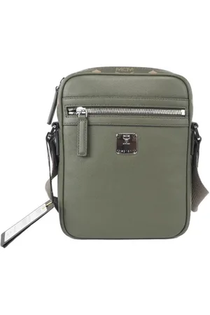 MCM Messenger Bags, female, , Size: ONE SIZE Sea Turtle Leather Crossbody Bag