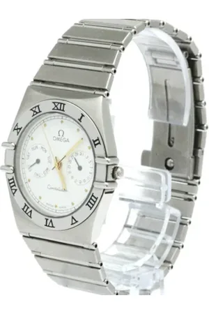 Omega Pre-owned Watches, male, , Size: ONE SIZE Pre-owned Stainless Steel watches