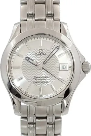 Omega Pre-owned Watches, male, , Size: ONE SIZE Pre-owned Stainless Steel watches