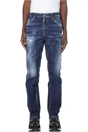 Dsquared2 Slim-fit Jeans, male, , Size: XS Cool Distressed Skater Jeans