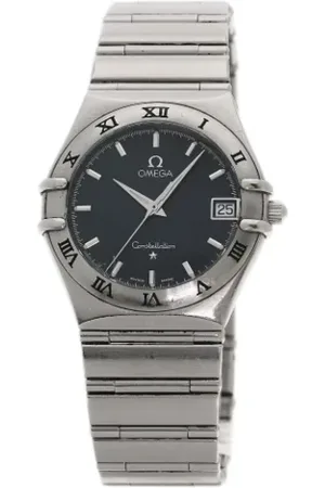 Omega Pre-owned Watches, male, , Size: ONE SIZE Pre-owned Stainless Steel watches