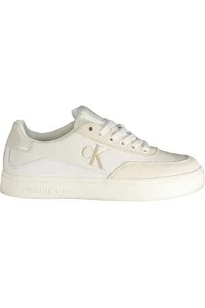 Calvin Klein Sneakers, female, , Size: 9 US Polyester Sneaker with Contrast Details