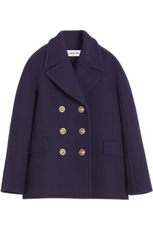 Lanvin Blazers, female, , Size: XS Stylish Caban H24 Jacket