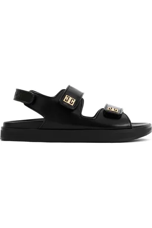 Givenchy Flat Sandals, female, , Size: 9 US Leather Sandals