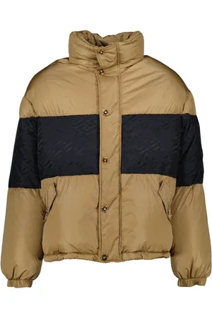 VERSACE Winter Jackets, male, , Size: L Greca Puffer Jacket
