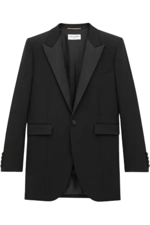 Saint Laurent Blazers, female, , Size: M Elegant Blazer for Stylish Look