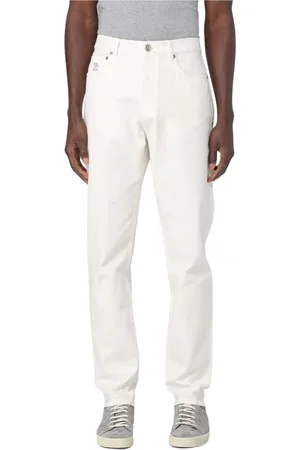 Brunello Cucinelli Straight Jeans, male, , Size: M Luxury Classic Fit Jeans