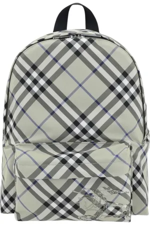 Burberry Backpacks, male, , Size: ONE SIZE Check Pattern Backpack