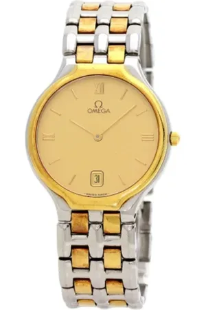 Omega Pre-owned Watches, male, , Size: ONE SIZE Pre-owned Stainless Steel watches