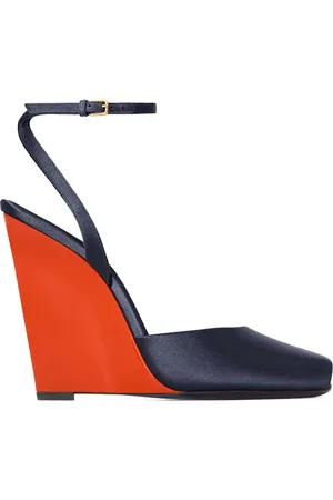 Saint Laurent Wedges, female, , Size: 7 US LA Scandale Wedges