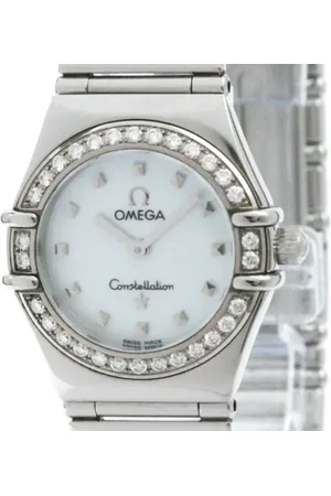 Omega Pre-owned Watches, female, , Size: ONE SIZE Pre-owned Stainless Steel watches