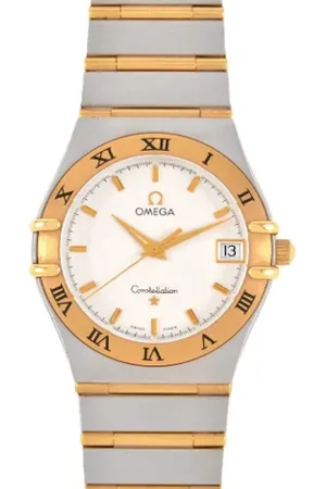 Omega Pre-owned Watches, male, , Size: ONE SIZE Pre-owned Stainless Steel watches