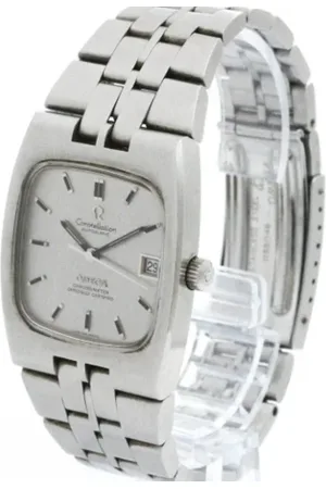 Omega Pre-owned Watches, male, , Size: ONE SIZE Pre-owned Stainless Steel watches