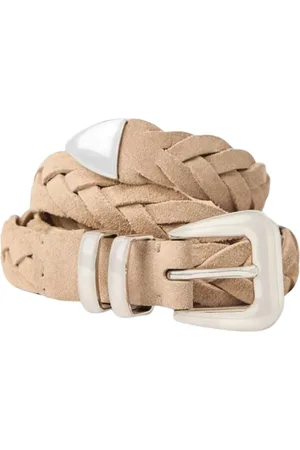Brunello Cucinelli Belts, male, , Size: 100 CM Suede Leather Belt