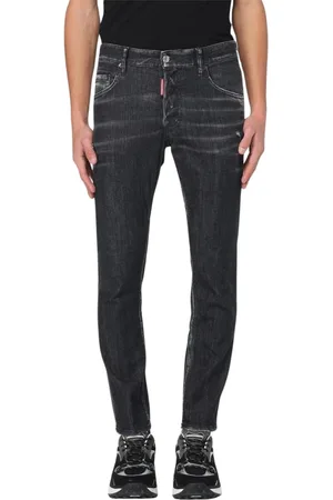 Dsquared2 Slim-fit Jeans, male, , Size: XS Cool Distressed Jeans for Men