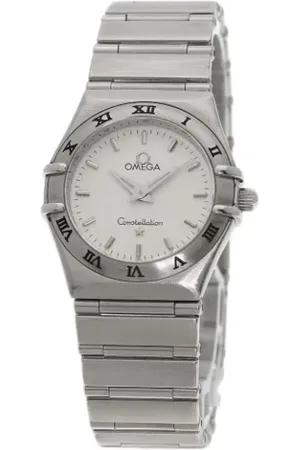 Omega Pre-owned Watches, female, , Size: ONE SIZE Pre-owned Stainless Steel watches