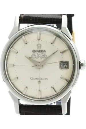 Omega Pre-owned Watches, male, , Size: ONE SIZE Pre-owned Stainless Steel watches