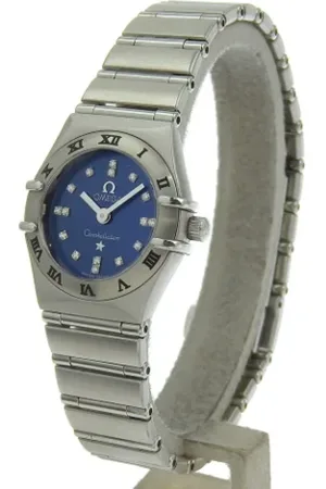 Omega Pre-owned Watches, female, , Size: ONE SIZE Pre-owned Stainless Steel watches