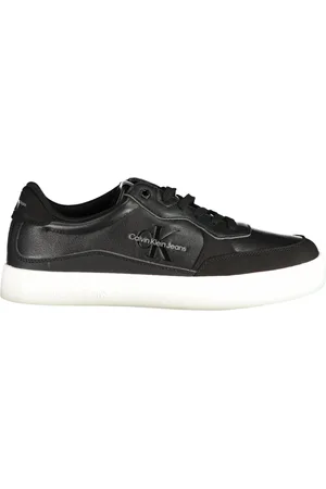 Calvin Klein Sneakers, male, , Size: 12 US Sporty Lace-Up Sneakers with Logo Print