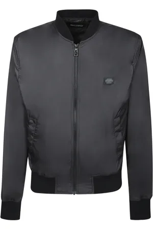 Dolce & Gabbana Bomber Jackets, male, , Size: L Nylon Jacket Contemporary Style