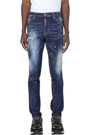 Dsquared2 Slim-fit Jeans, male, , Size: L Cool Guy Paint Splatter Jeans