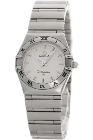 Omega Pre-owned Watches, female, , Size: ONE SIZE Pre-owned Stainless Steel watches